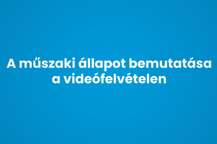 vizsgáló videó